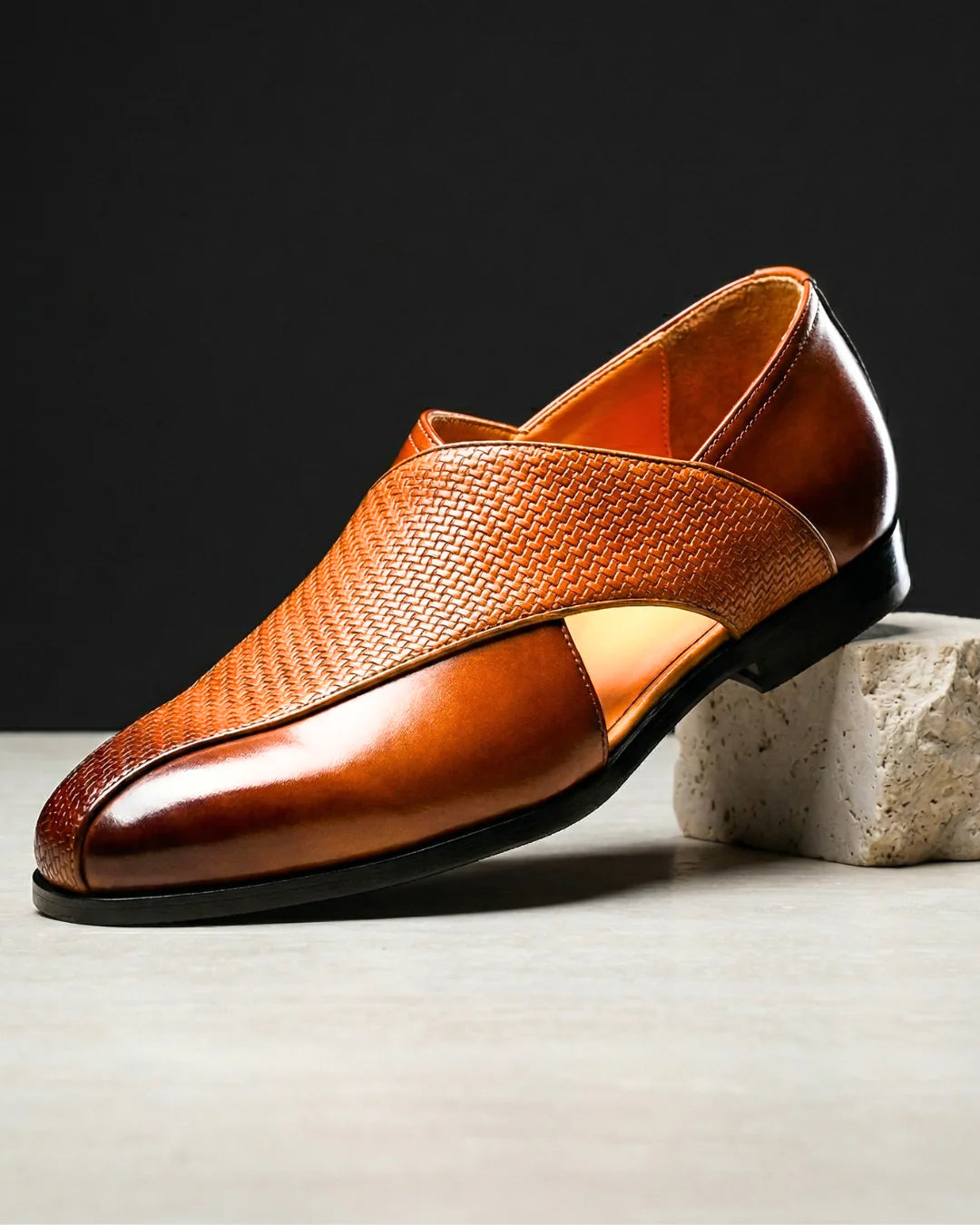 Fairweather Men's Woven Cutout Loafers
