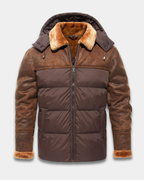 Benedict Rugged Warm Fur Collar Puffer Jacket