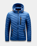 Nathaniel Lightweight Winter Hooded Puffer Jacket