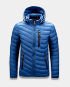 Nathaniel Lightweight Winter Hooded Puffer Jacket