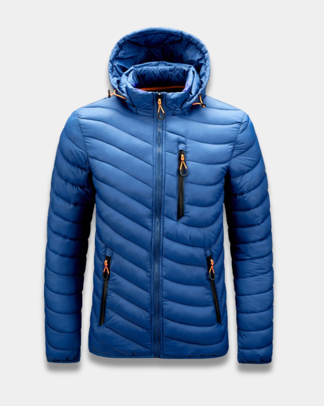 Nathaniel Lightweight Winter Hooded Puffer Jacket
