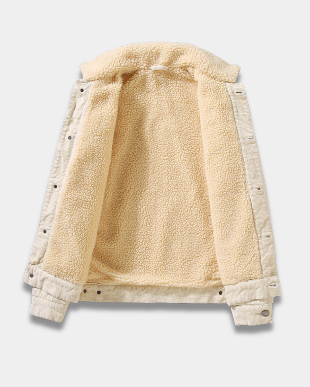 Laurence Warm Winter Corduroy Sherpa Lined Jacket