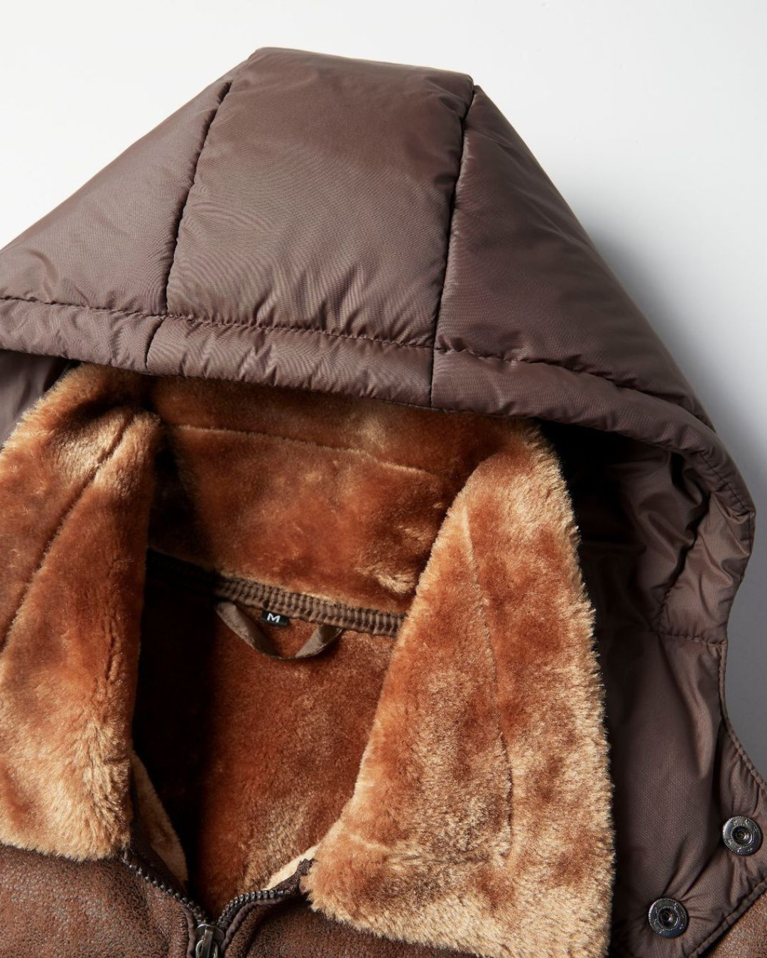 Benedict Rugged Warm Fur Collar Puffer Jacket