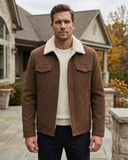 Ashford Classic Shearling Collar Trucker Jacket