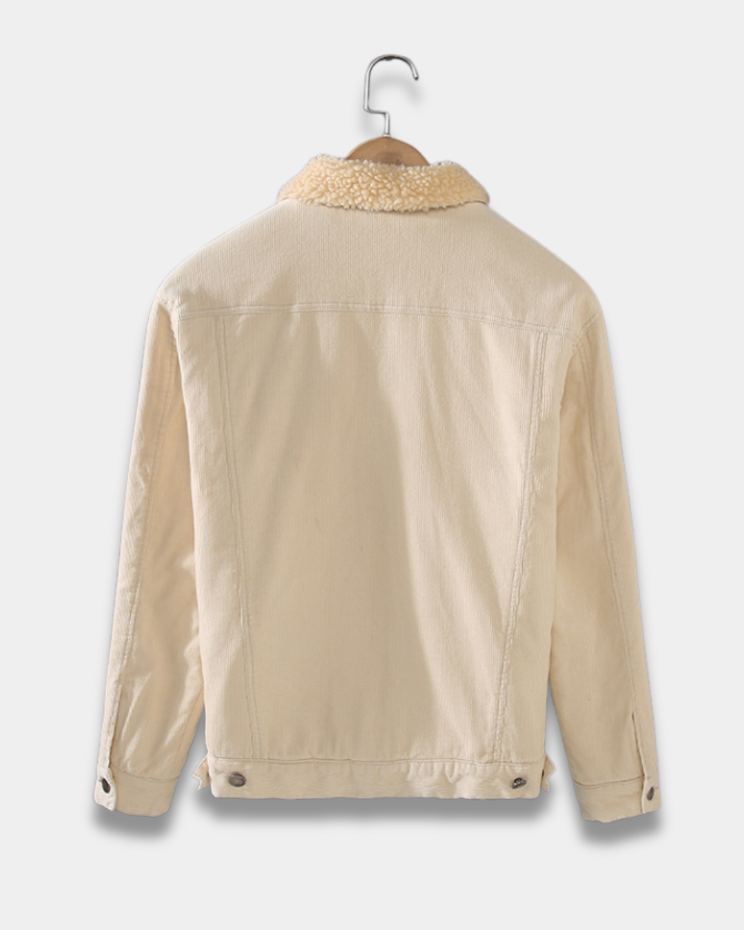 Laurence Warm Winter Corduroy Sherpa Lined Jacket