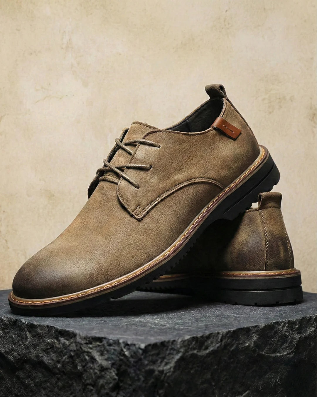 Kingston Men's Pigskin Leather Oxfords