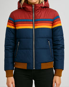 Blakely Women's Waterproof Retro Hooded Puffer Jacket