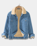 Laurence Warm Winter Corduroy Sherpa Lined Jacket