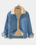 Laurence Warm Winter Corduroy Sherpa Lined Jacket