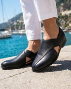 Fairweather Men's Woven Cutout Loafers