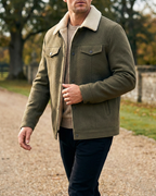 Ashford Classic Shearling Collar Trucker Jacket