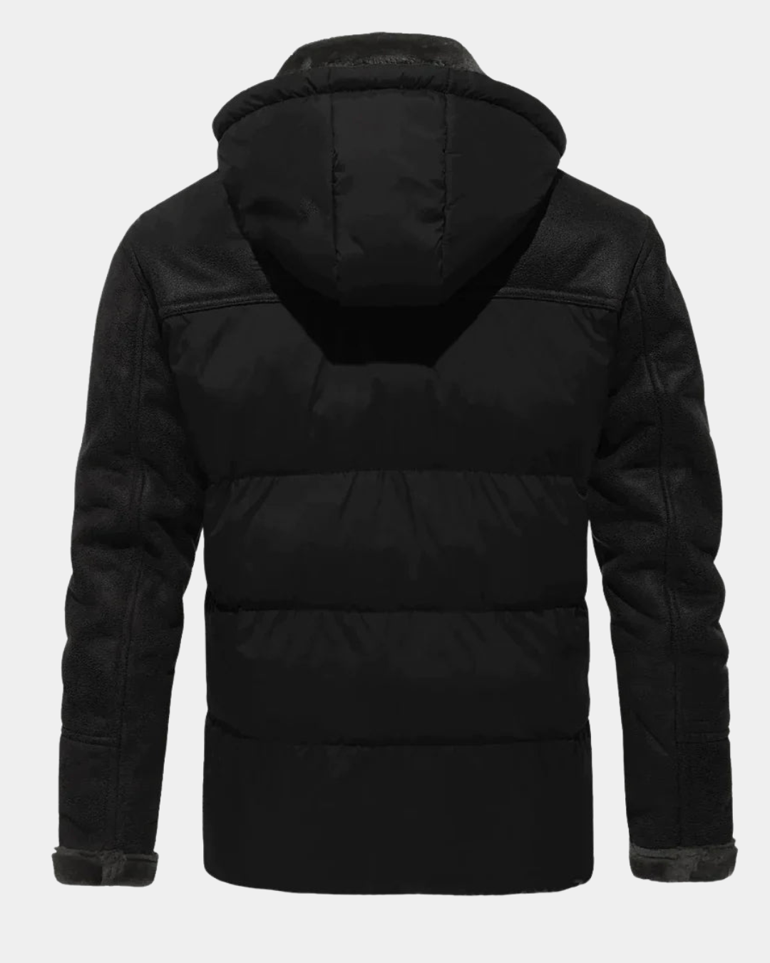Benedict Rugged Warm Fur Collar Puffer Jacket