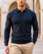 Spencer Men's Merino Wool Polo