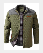Conrad Rugged Casual Diamond Quilted Jacket