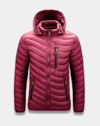 Nathaniel Lightweight Winter Hooded Puffer Jacket
