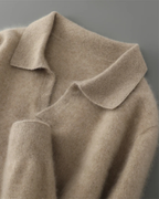 Harrison Slim-Fit Cashmere Polo Sweater