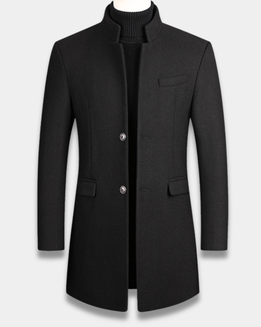 Everett Formal Wool Tailored Overcoat | Winter