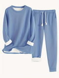 Everly Women's Fleece Lined Lounge Set