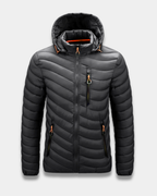 Nathaniel Lightweight Winter Hooded Puffer Jacket