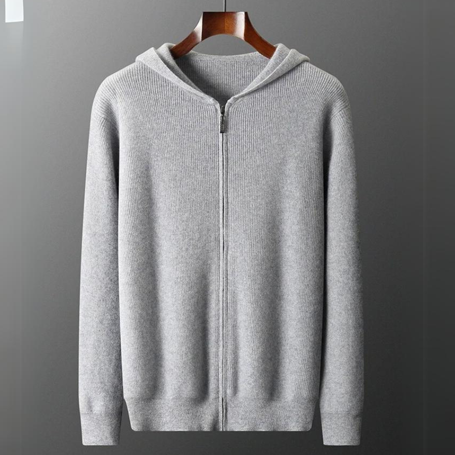 Blakely Men's Wool Zip Hoodie