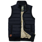 Weston Men's Insulated Fur Lined Puffer Vest