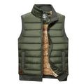 Weston Men's Insulated Fur Lined Puffer Vest