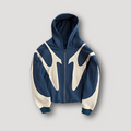 Dorian Oversized Streetwear Graphic Zip Up Hoodie
