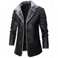 Wesley Men's Leather Fur-Lined Winter Jacket