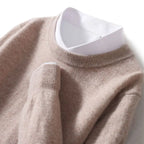 Ellsworth Classic Lightweight Cashmere Crew Neck Sweater