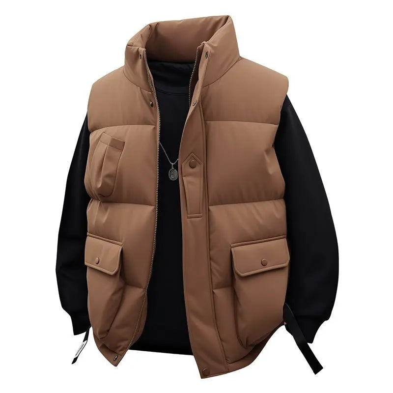 Prescott Men's Quilted Puffer Vest for Winter