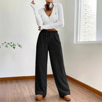 Hadley Women's Fleece Wide Leg Lounge Pants