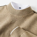 Everett Men's Waffle Knit Crew Sweater