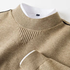 Everett Men's Waffle Knit Crew Sweater
