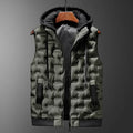 Redford Warm Hooded Quilted Puffer Vest