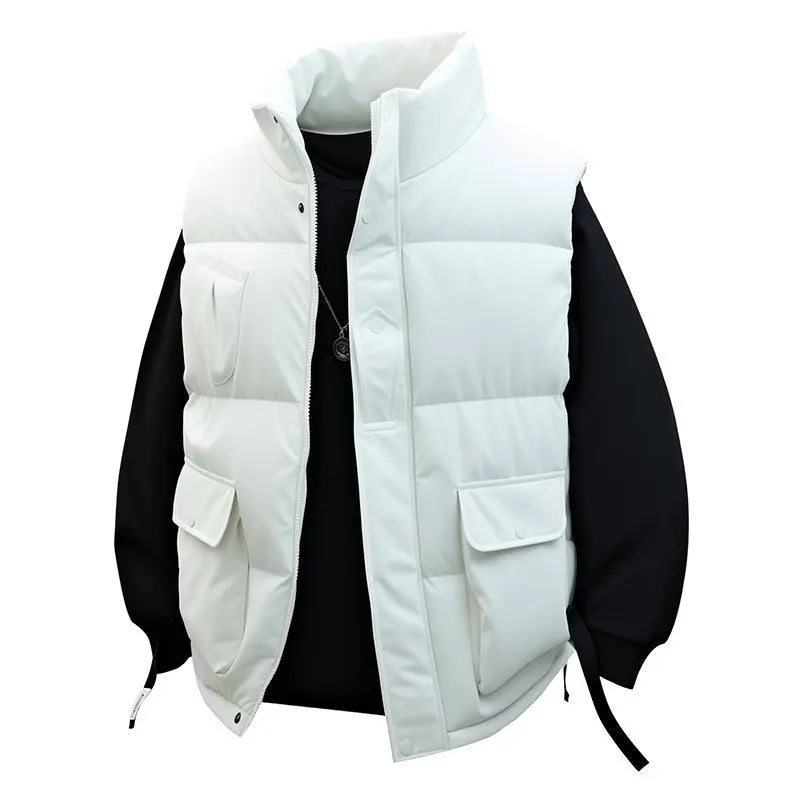Prescott Men's Quilted Puffer Vest for Winter