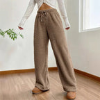 Hadley Women's Fleece Wide Leg Lounge Pants
