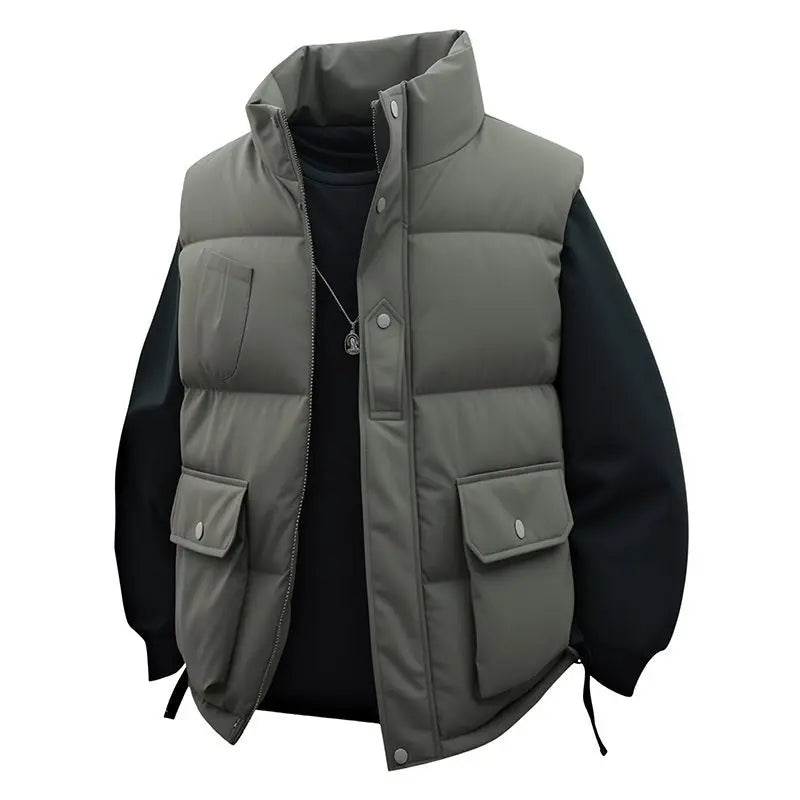 Prescott Men's Quilted Puffer Vest for Winter