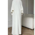 Everly Women's Fuzzy Knit Long Cardigan