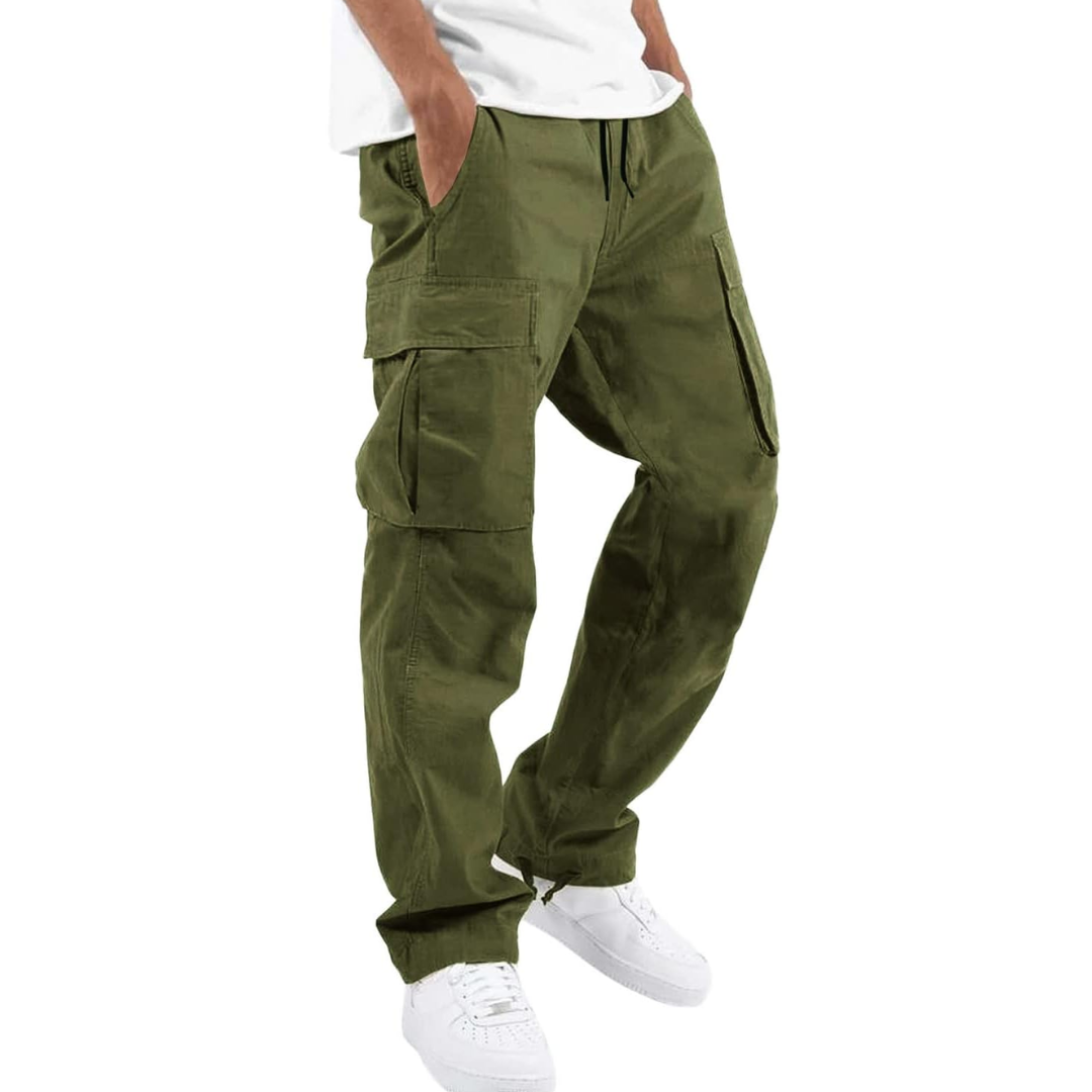 Gideon Rugged Casual Relaxed Fit Cargo Pants