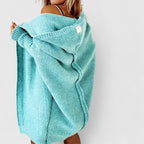 Harlow Women's Hooded Open Front Cardigan