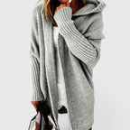 Harlow Women's Hooded Open Front Cardigan