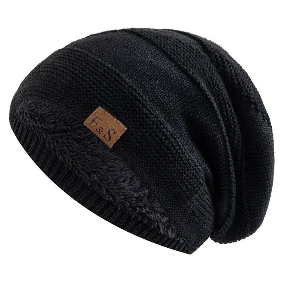 Harrison Men's Fleece Lined Slouch Beanie