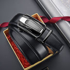 Bennett Men's Leather Ratchet Buckle Belt