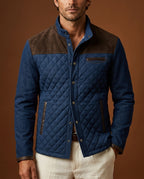 Harrison Men's Quilted Stand Collar Jacket