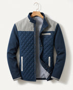 Harrison Men's Quilted Stand Collar Jacket