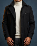 Sterling Men's Wool Blend Overcoat