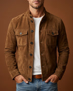 Barrett Men's Suede Field Jacket