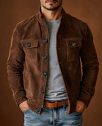 Barrett Men's Suede Field Jacket