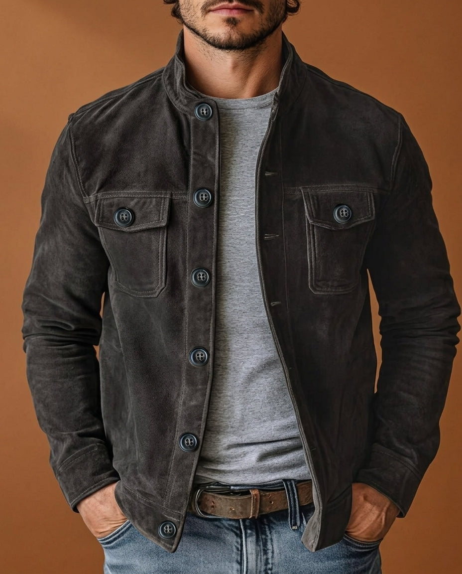 Barrett Men's Suede Field Jacket