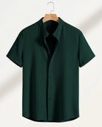 Weston Men's Stand Collar Summer Shirt